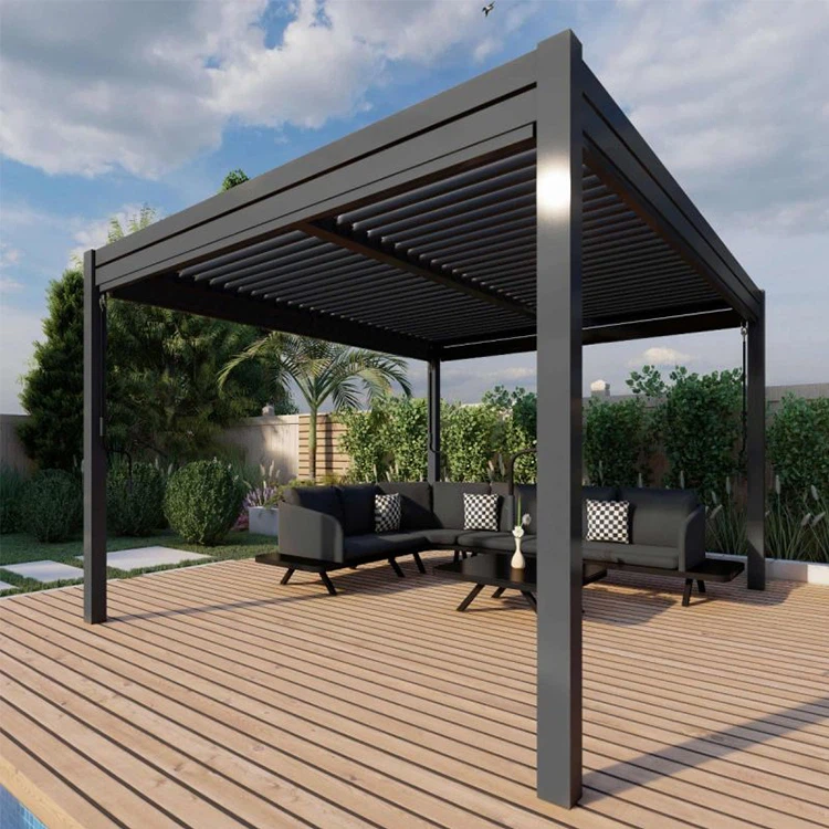 Maintenance-free-aluminum-pergola